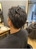 癖を活かしたメンズカット
