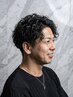 【SNSで話題の束感】メンズカット+特殊パーマ