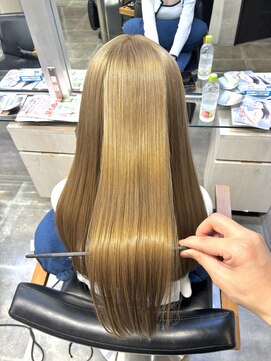 TONE(トーン)by Chara 池袋 髪質改善 ダブルカラー 【4月上旬OPEN(予定)】 髪質改善/ミルクティーカラー【池袋東通り】