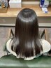 カット+縮毛矯正+VKブースタートリートメント(アイロン仕上げ)