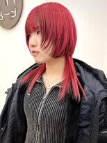パークレーン アイス イヴェン アネックス(PARK LANE ICI yeven.anx) 夏カラーを楽しむハイトーン×インナーカラー顔周りレイヤーYUKI