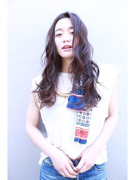 ラべリー 池袋(LOVELEY) mixウェーブ巻き × アッシュブラウン　【池袋】