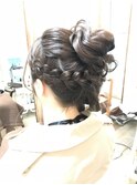 ブライダル高めサイドアレンジ【ヘアアレンジ　立川南口/立川】