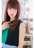 カラーがポイント♪グラデ★ストレート