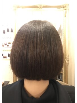 ブルーフェアリー(Blue Fairy) 【BLUEFAIRY】ナチュラルボブスタイル★ダークブラウンカラー