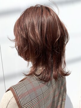 エム(EM) チェリーレッドカラー×ウルフ