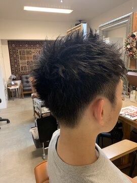 スケール(SCALE) やわらかツーブロックショート