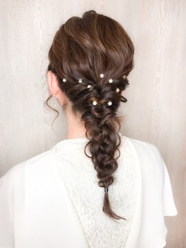 バブルス 所沢店(BUBBLES) 可愛いハーフアップ