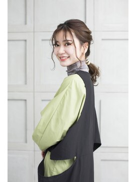 トティア 梅田(Totia) 【Totia梅田】ルーズアップ×ココアブラウン