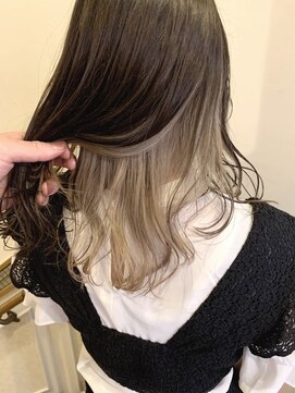 ボアップ 新居浜店(boappu) #インナー #カラー#ハイトーン #ケアブリーチ #新居浜