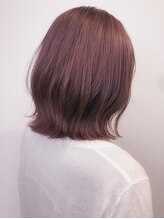 デイジーヘアアンドライフ 郡山店 (Daisy Hair&Life) pink ×  purple