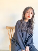 アンアミ キチジョウジ(Un ami Kichijoji)&nbsp;【unami】暗髪×大人パーマヘア　澤田杏奈