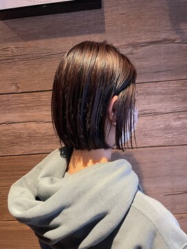 ルコルテイラーオブビューティー 国分寺(LUCOLU Tailors of beauty) ぱつっとボブ×モカブラウン☆