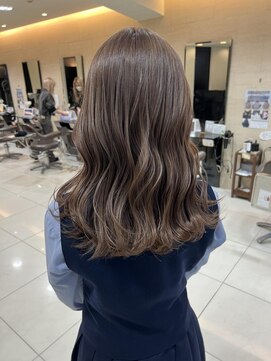 プライズ 池袋店(prize) ミルクティーベージュハイトーンダブルカラーブリーチ池袋　4038