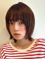 ローネス(LONESS)&nbsp;少しだけ個性的に☆ボブベースのマッシュウルフ！！