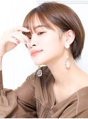 大人可愛い小顔美髪ツヤ髪大人ショートボブレイヤーカットA3