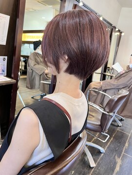 ハーティー 美容室(HEARTY) ナチュラルピンクショート