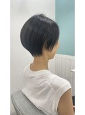 大人可愛い30代40代50ショートボブショート丸みショート