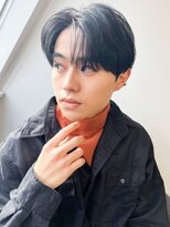 ソア 渋谷(soar)&nbsp;小顔韓国ヘア/センターパート/メンズパーマ/黒髪/ツーブロック