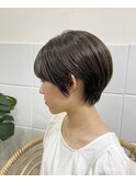 大人可愛いショート