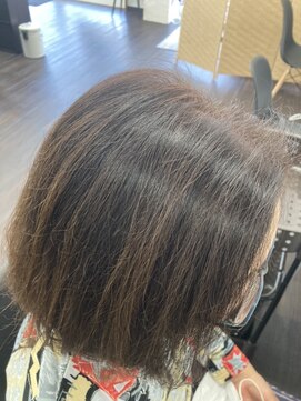 レイディバードカラー ヤオコー足利八幡店 30分のリタッチカラー（根元白髪染め）