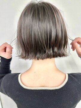 サンド 名古屋(sand) ボブ/インナーカラー/縮毛矯正/髪質改善/顔まわり/ショートボブ