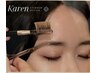 【小島有紀指名限定】カレンアイブロウ付★カット+カラー+プチトリートメント