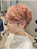 40代50代60代白髪マッシュショートボブ大人美人くびれ髪質改善