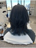 前髪/イメチェン/ウルフカット/レイヤーカット/インナーカラー