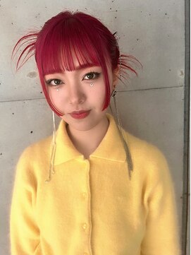 レコ 渋谷(LECO) ネオンピンク×アレンジ