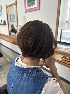 マンタップヘアー(Man Tap Hair) 癖をいかしてニュアンスショート