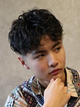 ノーエン(noen) 波巻きスパイラルパーマメンズマッシュパーマツイストパーマ