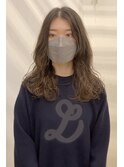ムース仕上げのみ☆かっこいいのにオトナ可愛い外国人風パーマ