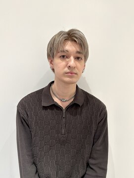 エアー 横浜(AIR) 【寺本】ハイトーンメンズ/センターパートヘア