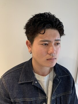 テンダー(Tender) 強めパーマナチュラルパーマ＋ピンパーマ