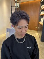 サラビューティーサイト 志免店(SARA Beauty Sight)&nbsp;【Haru】フェザーショート/ラベンダーグレー/黒髪卒業