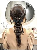 【ヘアセット】編み下ろし