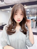 ファンナギンザ(FaNNa ginza) くびれヘア/シースルーバング/前髪/小顔カット/透明感/レイヤー