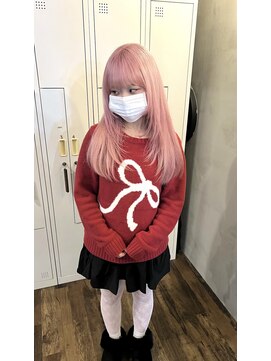 ジルバイジゼル(JILL by GiseL) White pink