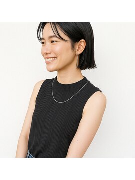 アンルポン 梅田(un le pont) 【アンルポン梅田】髪質改善トリートメント/ラインパッツリボブ