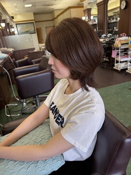 シャンプー ボーイ 宮崎柳丸店(SHAMPOO BOY) ウルフカット