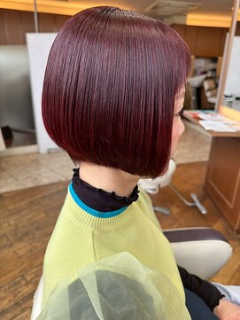 イーストハムヘッドショップ(EAST HAM head shop) ショートボブ/こっくりブラウン/透明感