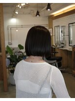 ロクマルキュー(609)&nbsp;ナチュラルボブ&透明感カラー