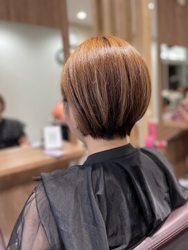 イースタイル 元町店(e-style) 後頭部×骨格カット×まるまるbob