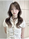 韓国大宮/レイヤーカット/グレージュ/透明感カラー/seri