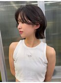 レイヤーボブ　顔まわりレイヤー　レイヤーカット　ボブ