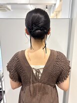 オリンテ バイ レシッド 表参道(orente by rcid)&nbsp;【谷】タイトシニョン×リボンアレンジ