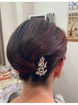 木洩れ陽サロンアイリス アップスタイル