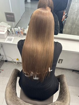 キング 心斎橋店(K!ng) 縮毛矯正髪質改善レイヤーカットトリートメント心斎橋美容室