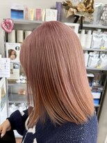 イブヘアー(eve hair)&nbsp;☆コーラルピンクカラー/ミディアムヘア